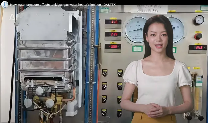 Su basıncı tanksız gazlı su ısıtıcısının ateşlenmesini nasıl etkiler?