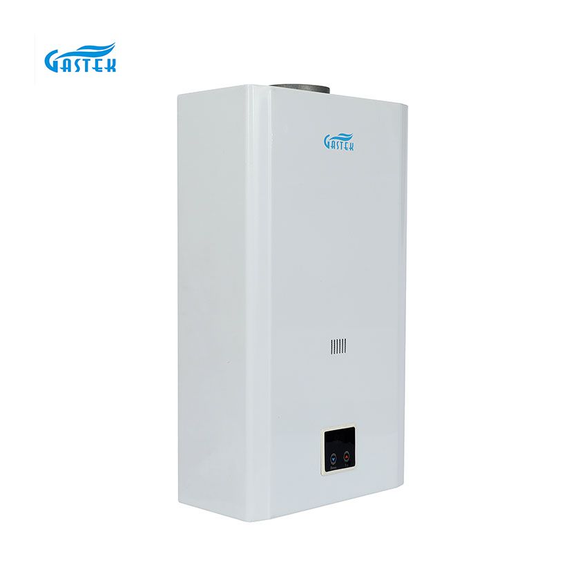 Sabit Sıcaklık 10L 12L 16L 18L Baca Tipi LCD Panel Duvara Monte Tanksız Anında LPG Doğal Gaz Sıcak SU ISITICI Duş için