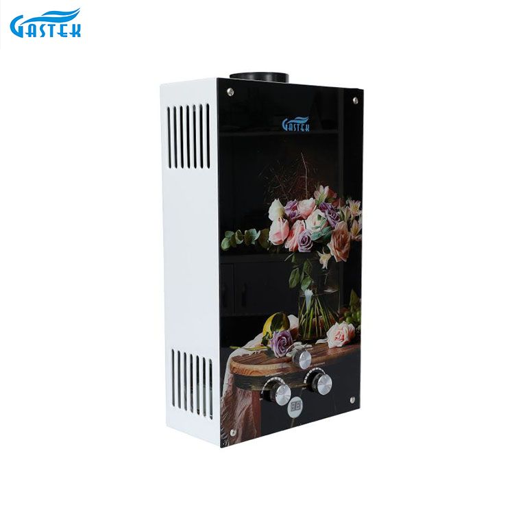 LCD Ekranlı Ev Aletleri Cam Panel Gaz Şofben