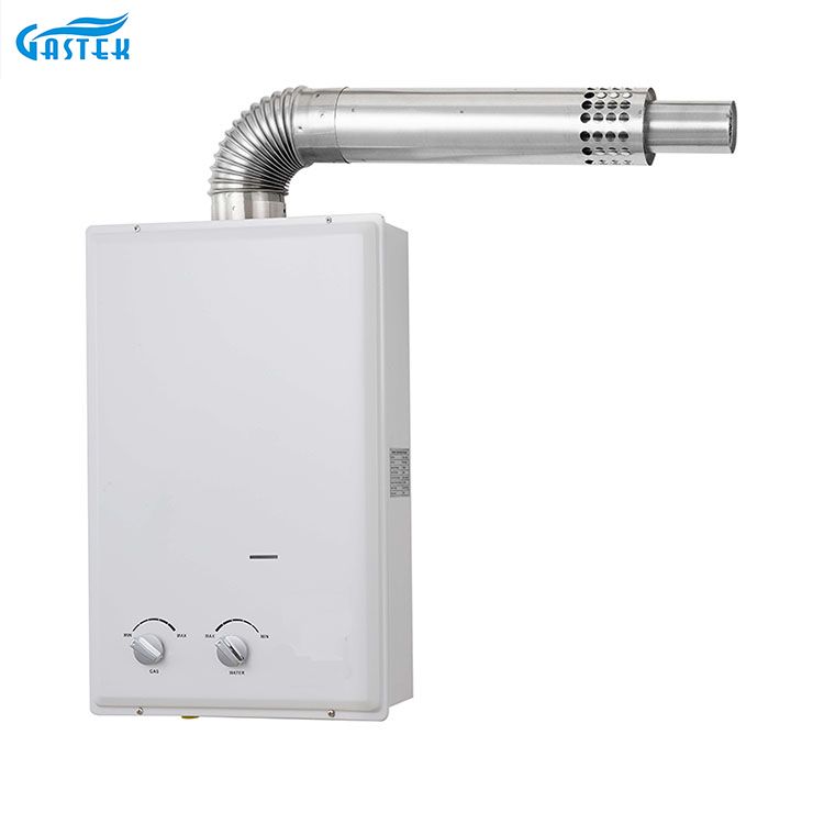 Banyo Zorunlu Tip Kompakt Boyut Tanksız Tanksız Gaz Su Isıtıcı